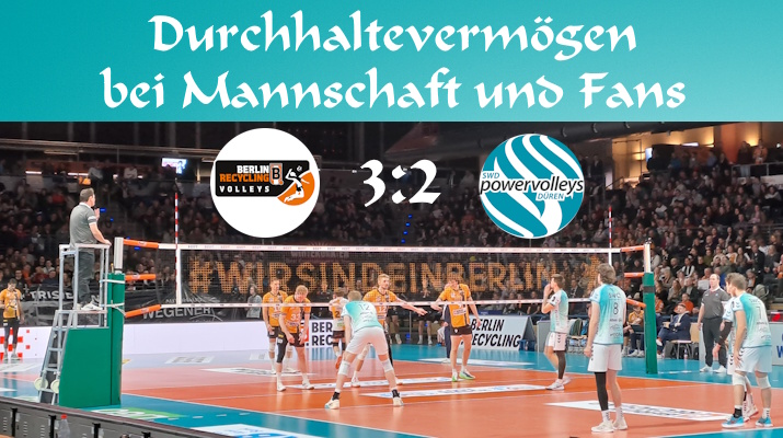 2:3 in Berlin – Durchhaltevermögen bei Mannschaft und Fans