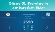 0:3 in Ludwigsburg – Erstmals ohne Punkt und auf Platz 4 abgerutscht