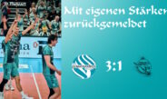 3:1 gegen Netzhoppers – Mit eigenen Stärken zurückgemeldet